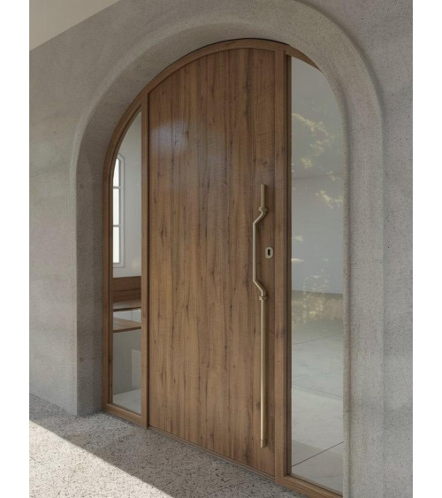 Poignée de porte en laiton Mandelli CHICANE quincaillerie design