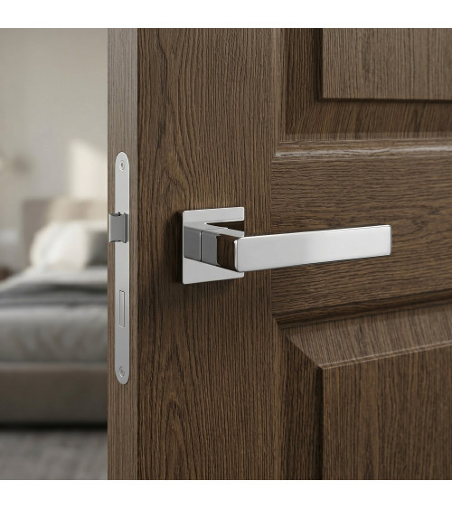 Poignée de porte en zamak ERICA quincaillerie design couleur 1