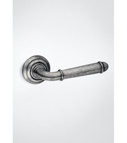 Poignée de porte vieil argent Mandelli Hartu poignée design