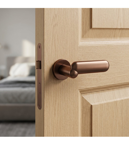 Poignée de porte couleur cuivre KELEDRES poignée design