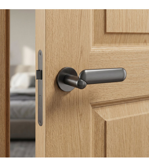 Poignée de porte anthracite KELEDRES poignée design
