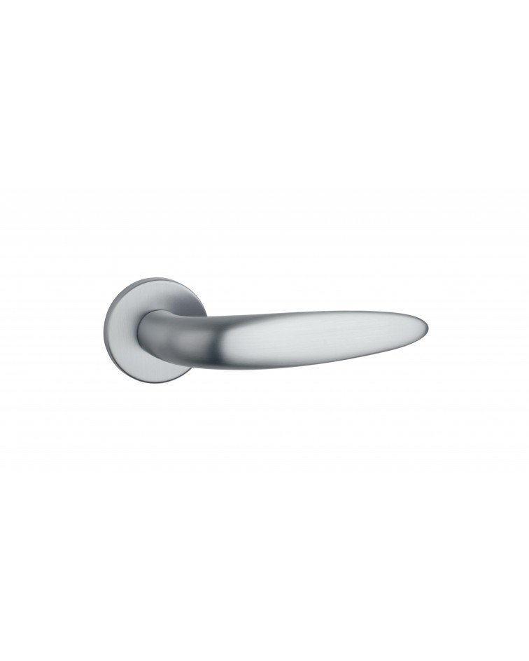 Poignée de porte chrome satiné ODA poignée design