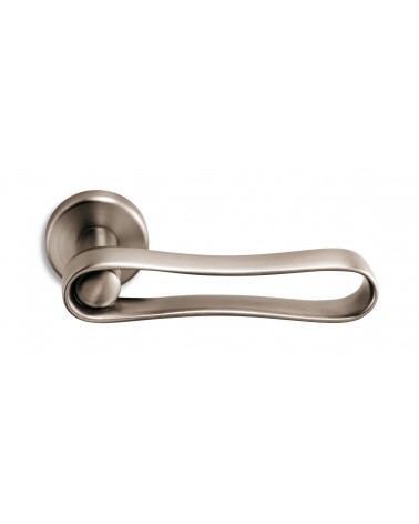 Poignée de porte nickel satiné Ento Infinito poignée design