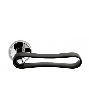 Poignée de porte noire Ento Infinito poignée design