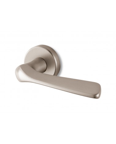 Poignée de porte nickel satiné Ento Dafne poignée design