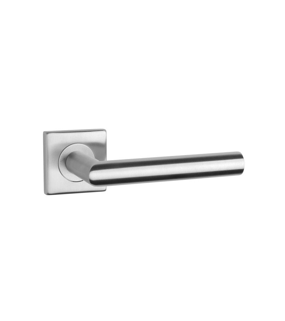 Poignée de porte sur plaque carrée KVADRAT 1701 couleur 1