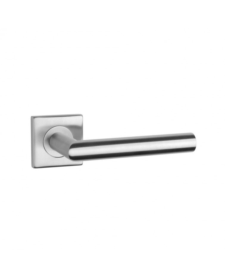 Poignée de porte sur plaque carrée KVADRAT 1701 couleur 1