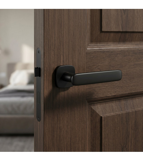 Poignée de porte noire FLOW poignée design