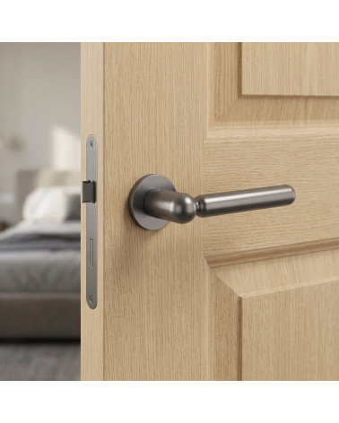 Poignée de porte anthracite RUBIA