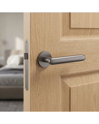 Poignée de porte couleur anthracite LARKA