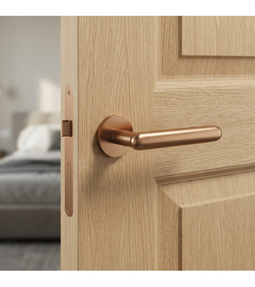Poignée de porte cuivre LARKA poignée design