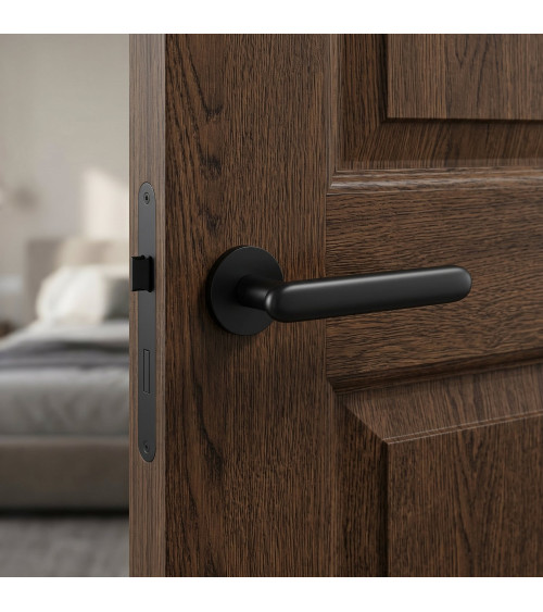 Poignée de porte noire LARKA poignée design