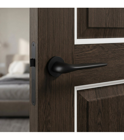 Poignée de porte noire JULIA poignée design