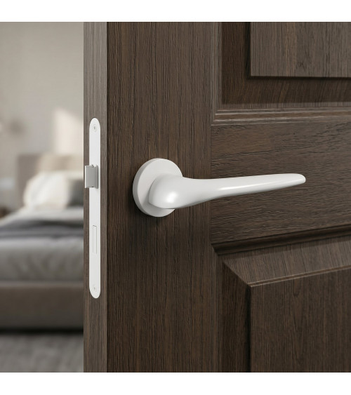 Poignée de porte blanche JULIA poignée design