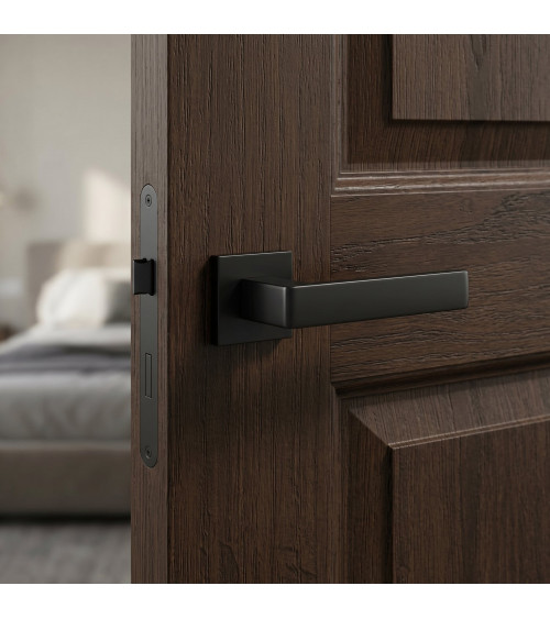 Poignée de porte noire Apollo poignée design