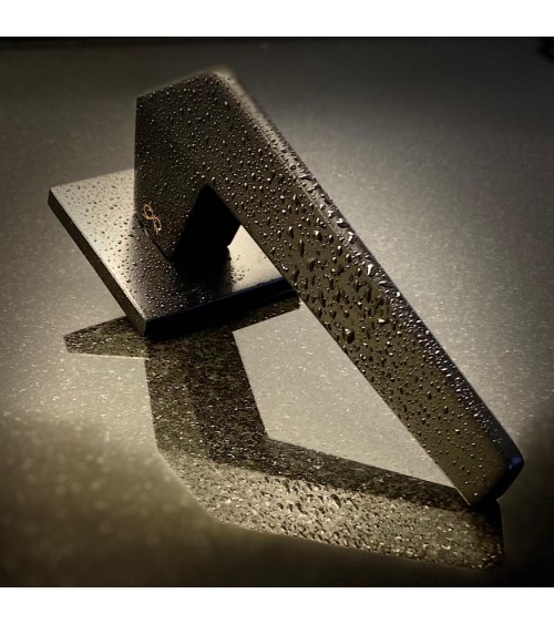 Poignée de Porte chrome poli - model ICE -  poignée design