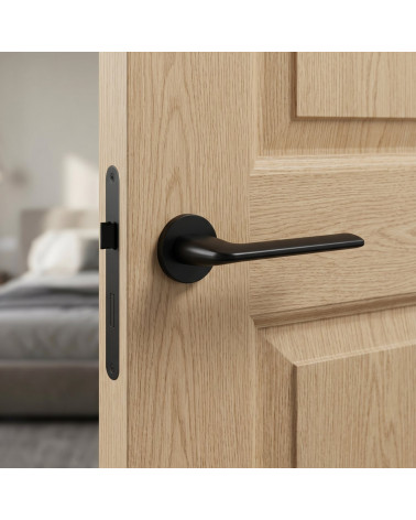 Poignée de porte couleur noire ANDREA