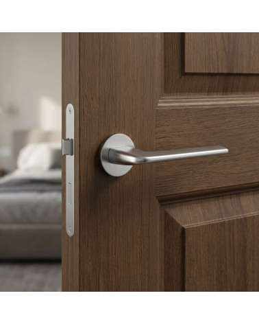 Poignée de porte classique en zamak ANDREA ronde