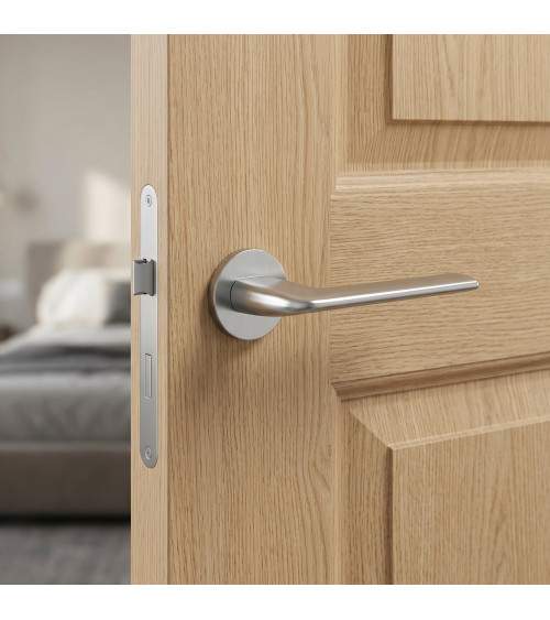 Poignée de porte classique en zamak ANDREA ronde poignée design