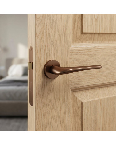 Poignées de porte de couleur cuivre Sorella
