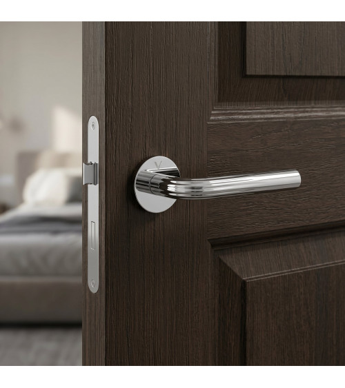 Poignée de porte chromée Frella poignée design