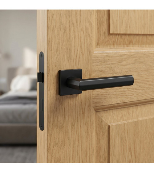 Poignée de porte noire FRESIA poignée design