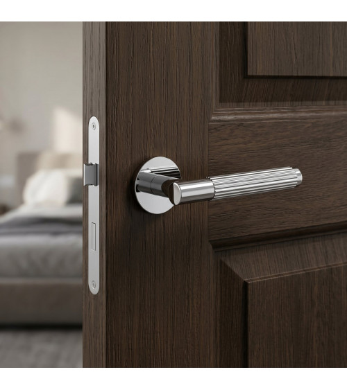 Poignée de porte chrome poli LIVIA poignée design