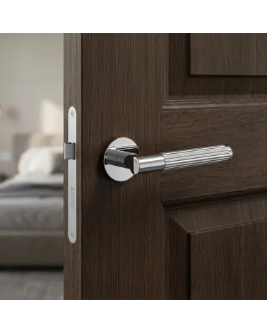 Poignée de porte au style texturé LIVIA