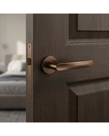 Poignée de porte couleur cuivre RITA