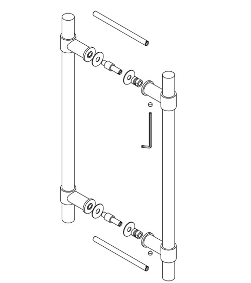Poignée de tirage PB400 en acier inoxydable – FORMANI