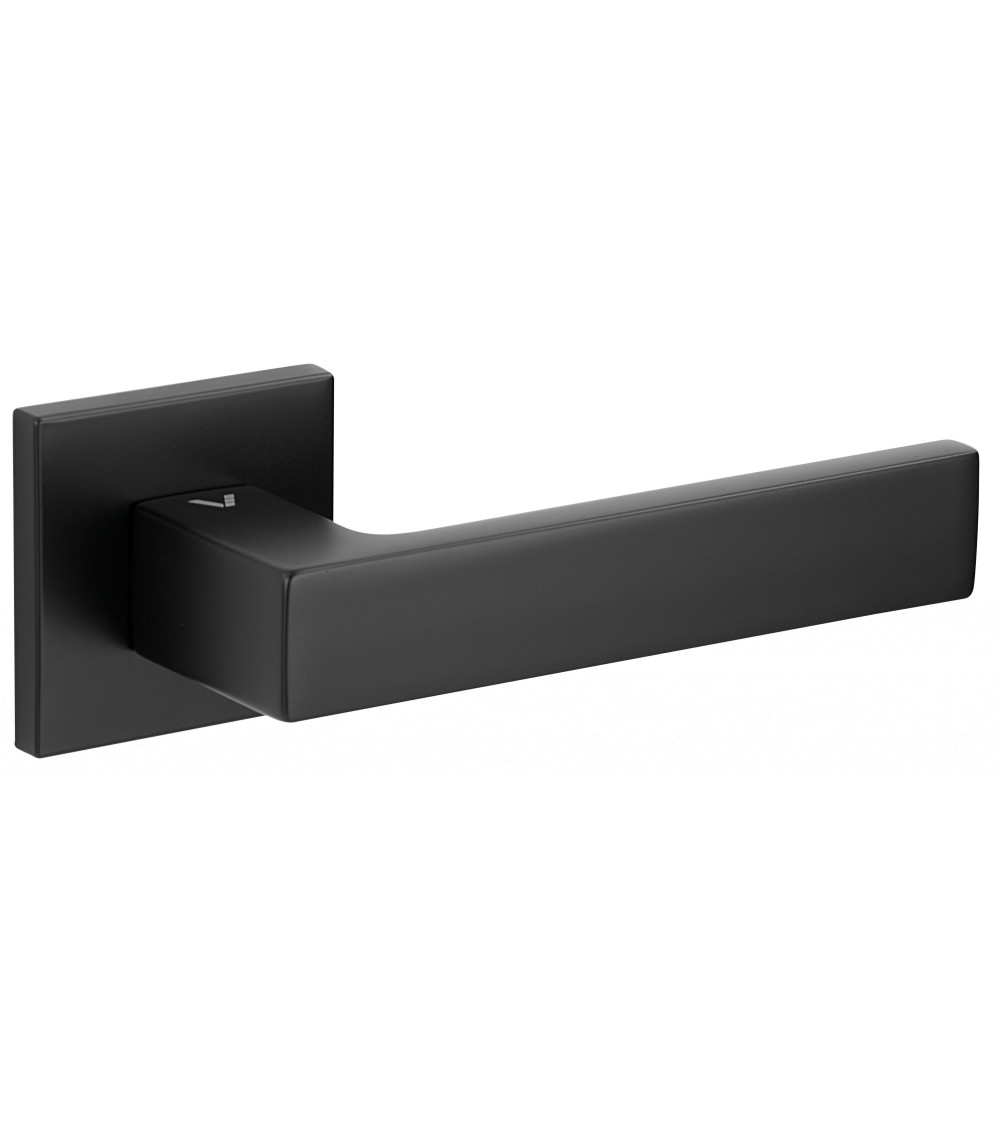 A pretty classic handle with a very clean look in a black finish