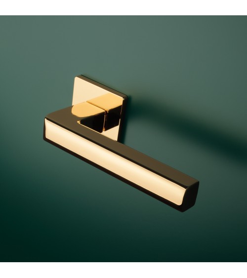 Poignée de porte or poli SALICE quincaillerie design