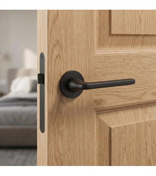Poignée de porte noire UTA poignée design