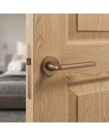 Poignée de porte marron claire UTA