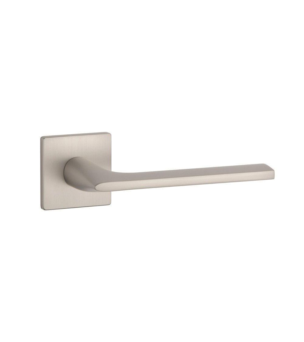 Poignée de porte nickel brossé SALVIA poignée design