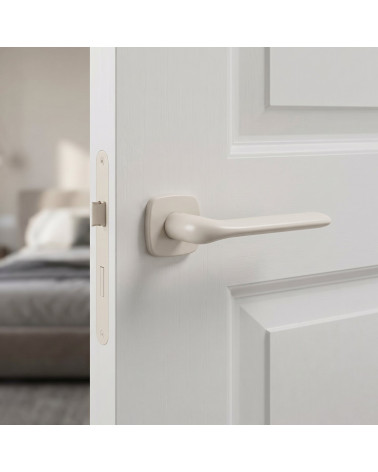 Poignée de porte en zamak FLAT