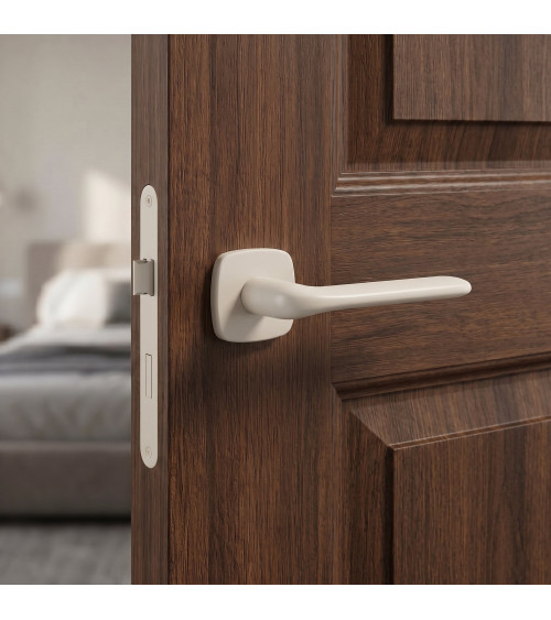 Poignée de porte en zamak FLAT poignée design