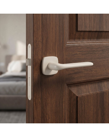 Poignée de porte en zamak FLAT