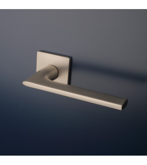Poignée de porte nickel brossé SALVIA poignée design