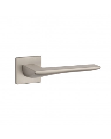 Poignée de porte nickel brossé IRIS poignée design