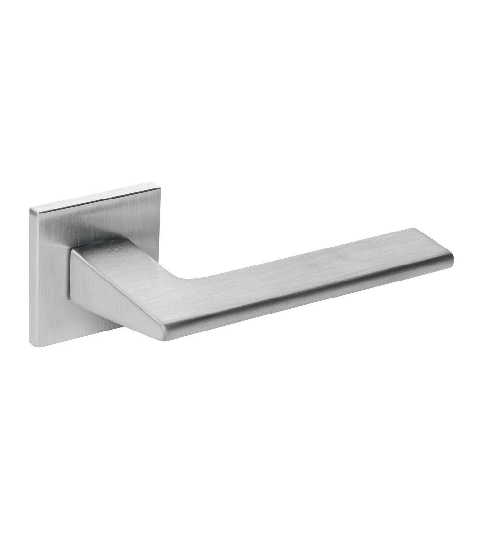 Poignée de porte chrome brossé Shark -  poignée design