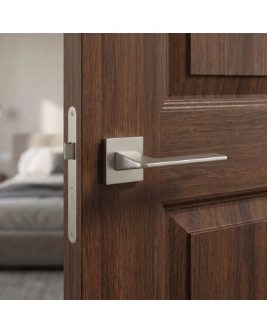 Poignée de porte nickel OMA