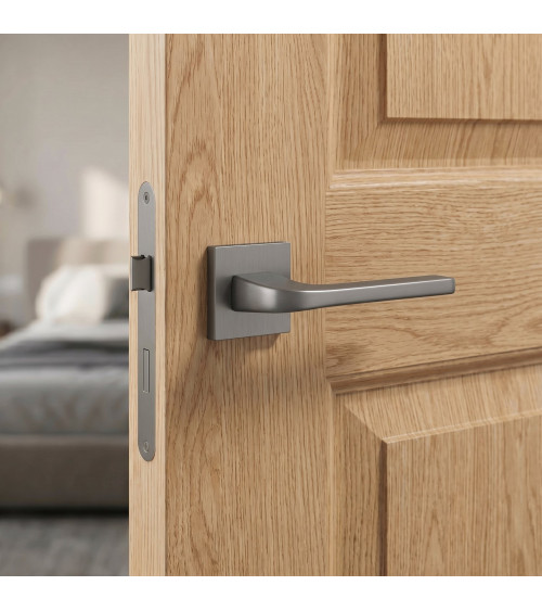 Poignée de porte anthracite NAKA poignée design