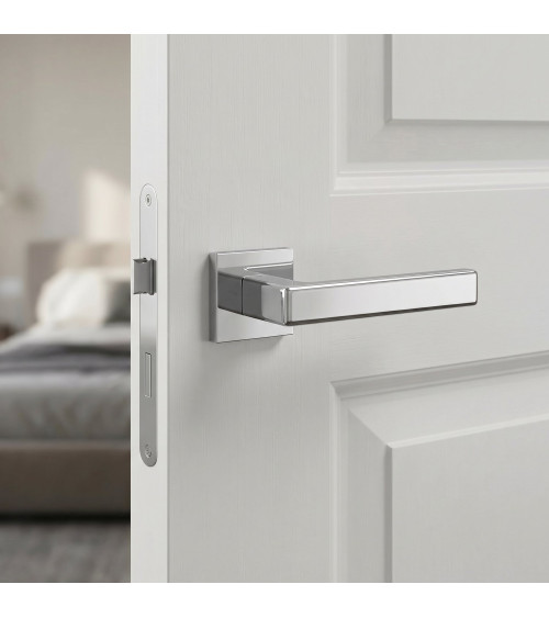 Poignée de porte chrome poli MIIA poignée design