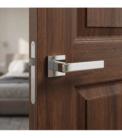 Poignée de porte chrome poli MIIA poignée design