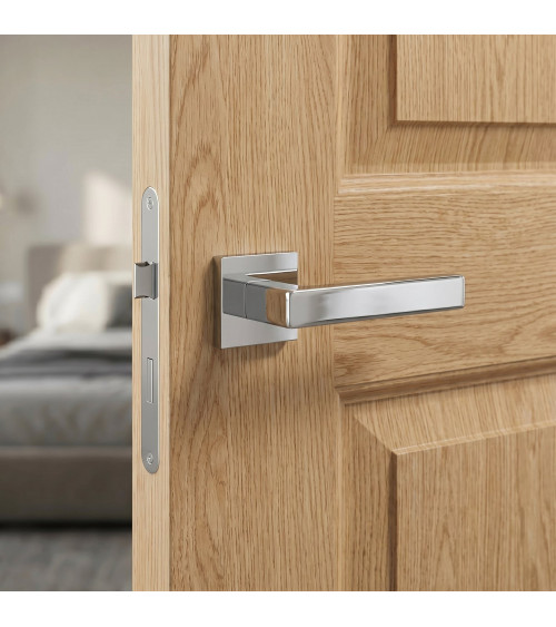 Poignée de porte chrome poli MIIA poignée design