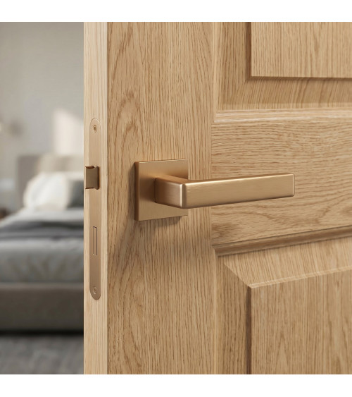 Poignée de porte marron clair MIIA poignée design