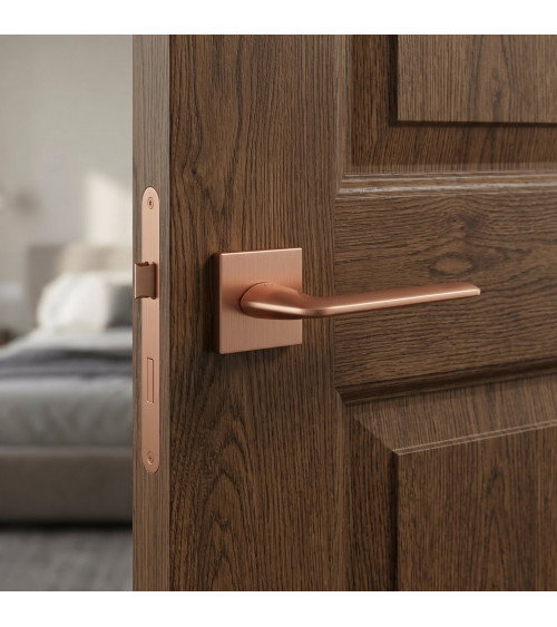 Poignée de porte cuivre STINGER quincaillerie design