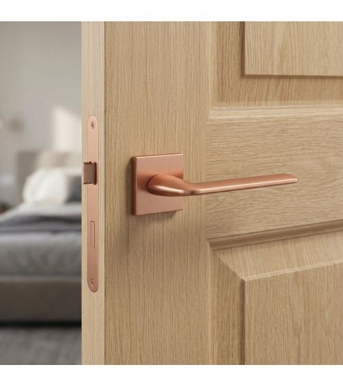 Poignée de porte cuivre STINGER quincaillerie design