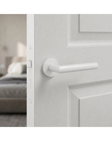 Poignée de Porte blanche ELLO